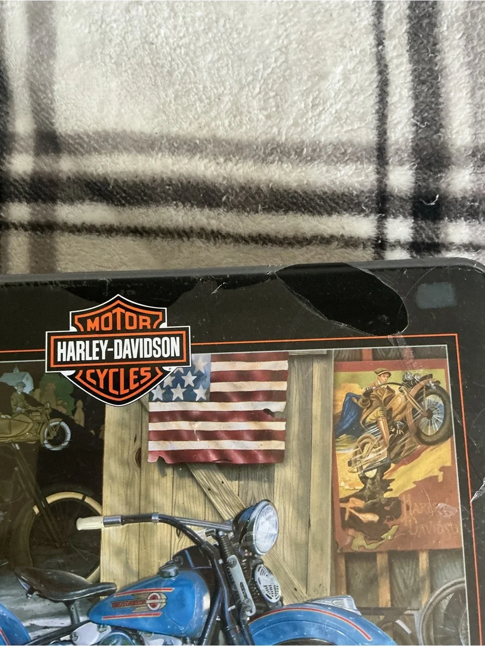 Harley Davidson 1000 Piece Puzzle 2003 At Your Service Scott Jacob’s, Artist New